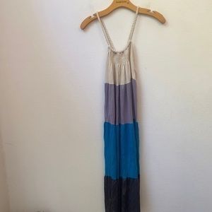 KATWALK BLUE & PURPLE DRESS SIZE M/L